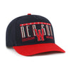 Worcester Red Sox '47 Navy Double Header Baseline Hitch