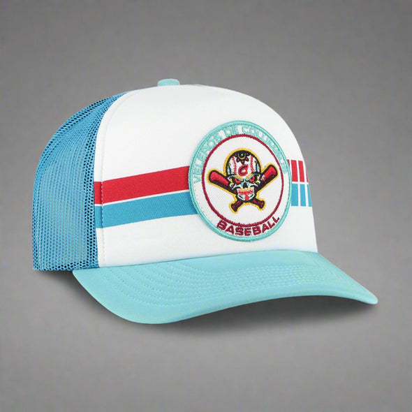 Columbus Clippers 47 Brand Wax Pack Copa Veleros Foam Mesh Trucker