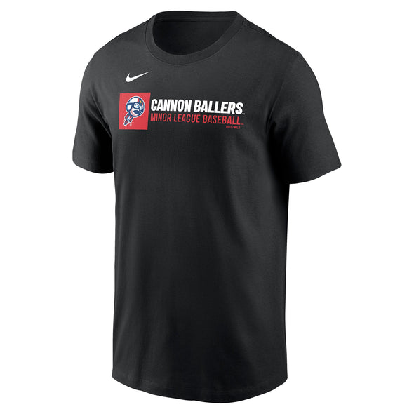Adult Black Nike Dri-Fit Cotton Tee