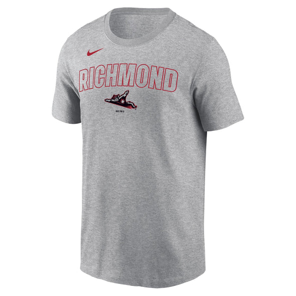 Richmond Flying Squirrels Nike Dri-Fit Cotton Block Tee