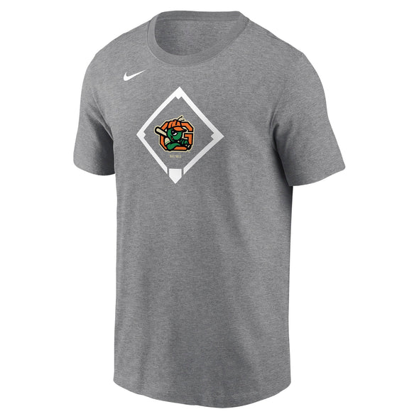 Adult Nike Grey Dri-Fit Cotton Tee