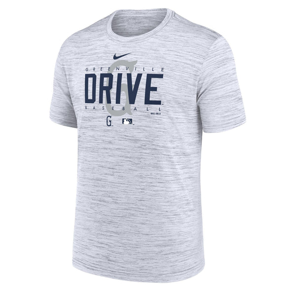 Greenville Drive Nike White Velocity Performance Tech Tee