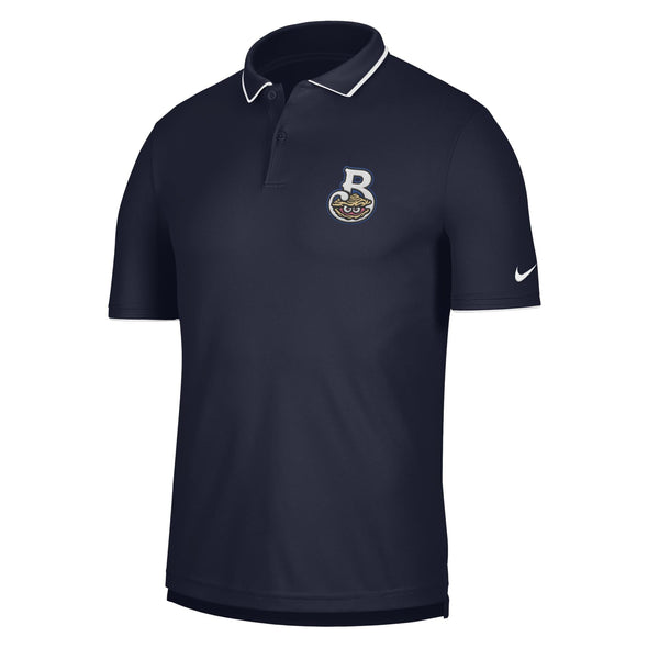 Nike Men's UV Collegiate Polo in Navy