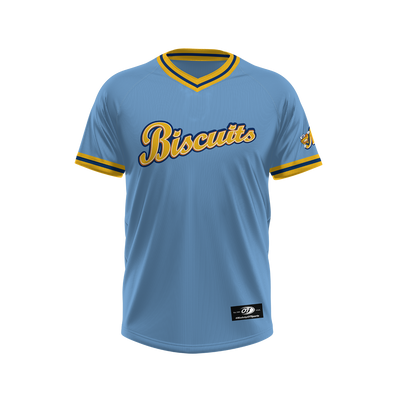 Authentic Powder Blue Biscuits Jersey