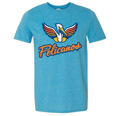 Myrtle Beach Pelicans COPA BIMM RIDDER PELICANOS DE MYRTLE BEACH BLUE SAPPHIRE SOFTSTYLE TEE