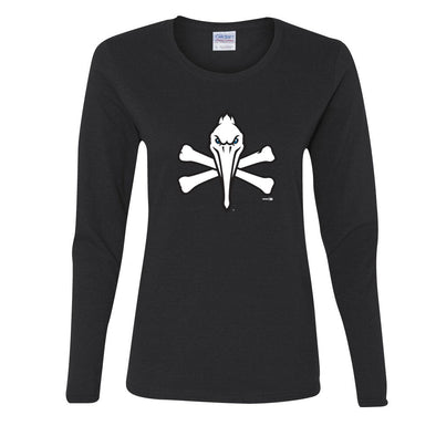 MYRTLE BEACH PELICANS BIMM RIDDER BLACK PIRATE LONGSLEEVE TEE