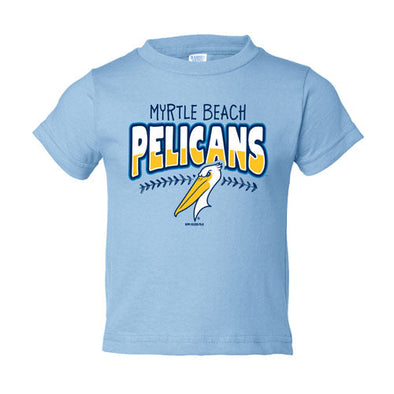 Myrtle Beach Pelicans Bimm Ridder Infant Carolina Blue Slaya Tee