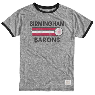 Retro Brand Birmingham Barons Ringer Tee