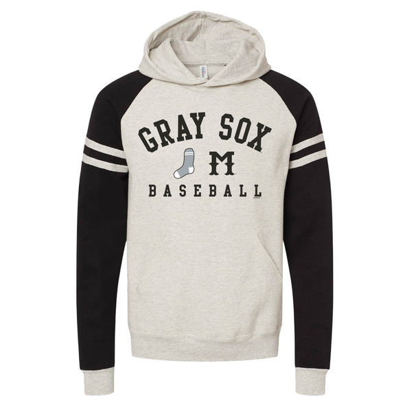 Gray Sox Raglan Hoodie