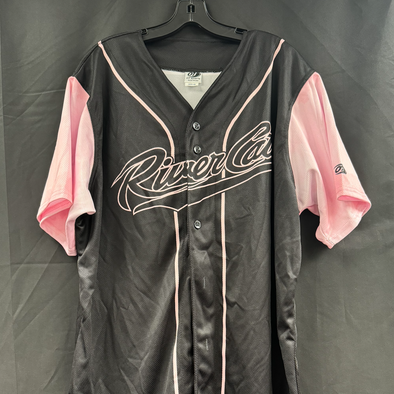 PINK/BLACK JERSEY #10-SIZE 48, SACRAMENTO RIVER CATS