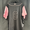 PINK/BLACK JERSEY #6-SIZE 48, SACRAMENTO RIVER CATS