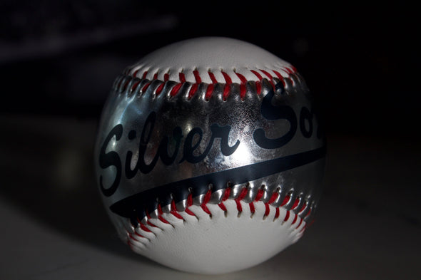 Silver Sox Metallic Baseball