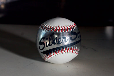 Silver Sox Metallic Baseball