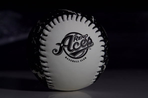 Glow in the Dark Paint Splatter Baseball