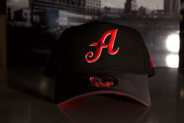 Reno Aces 9FORTY Red and Black Halloween Snap Adjustable