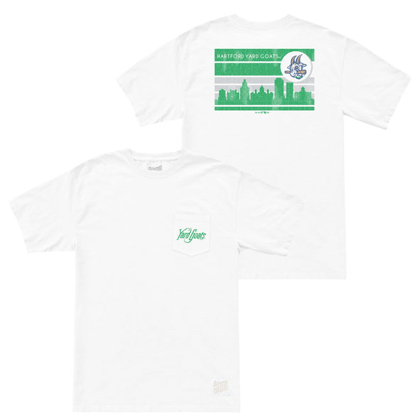 Hartford Yard Goats Retro Brand Skyline Tee