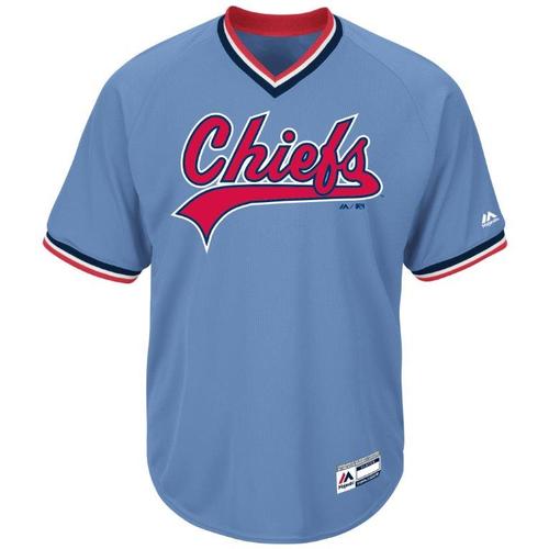 Women's Peoria Chiefs Replica Jersey - Throwback Baby Blue