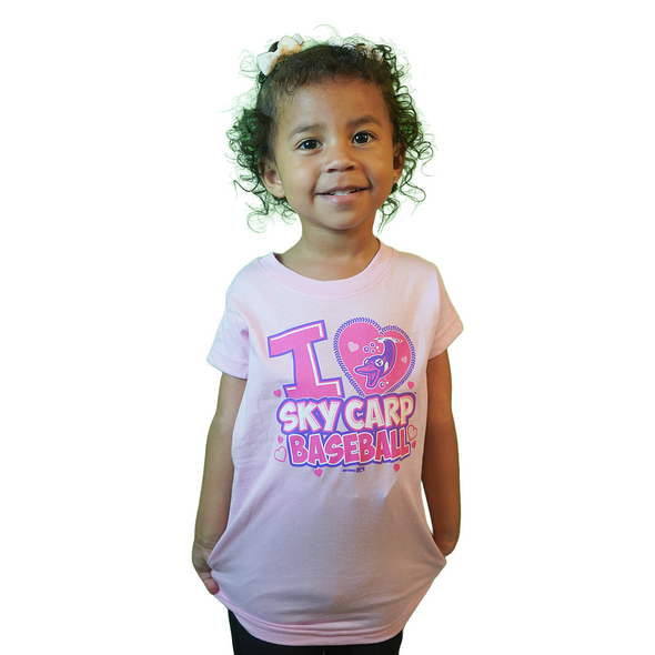 Beloit Sky Carp Toddler Pink T-Shirt