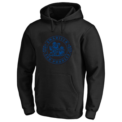 Amarillo Sod Poodles Big & Tall Black Crest Hoodie