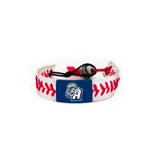 San Antonio Missions Baseball Bracelet w/ Coonskin SA