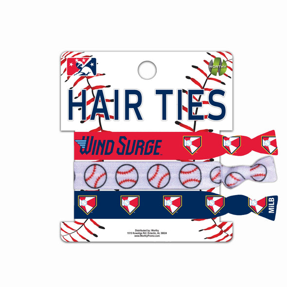 Wichita Wind Surge 3 Pack Hair Ties