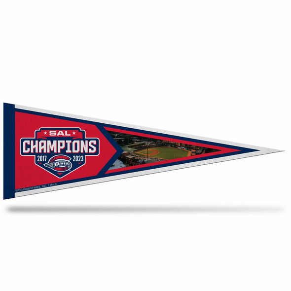 Greenville Drive Rico Middle Size SAL Championship Pennant