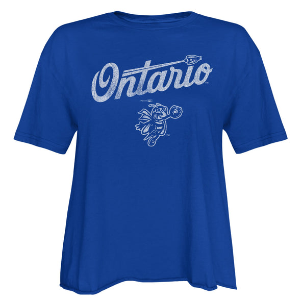 Ladies OTB Catching Bee Cut Off Tee