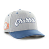 Charlotte Knights 47 Brand Gray O's Midfield Fly Out Cap