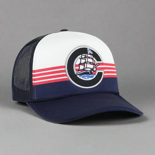 Columbus Clippers 47 Brand Liftoff Foam Mesh Trucker