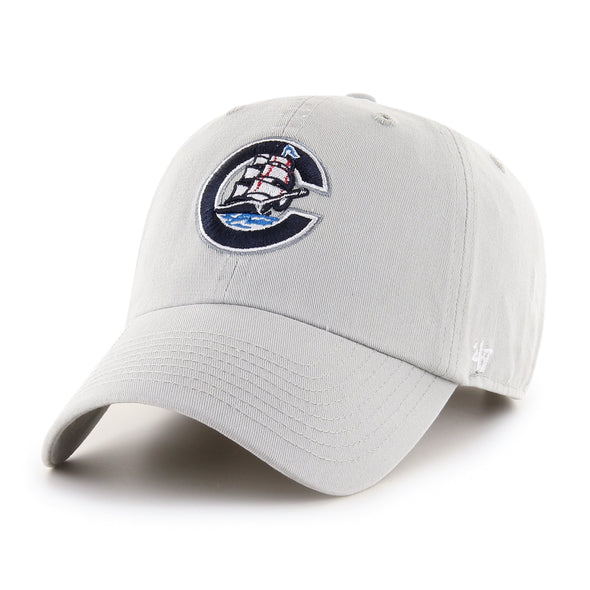 Columbus Clippers 47 Brand Gray 90's logo Clean Up
