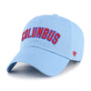 Columbus Clippers 47 Brand Columbia Columbus Side Script Clean Up