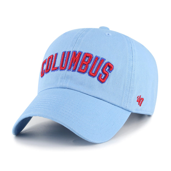Columbus Clippers 47 Brand Columbia Columbus Side Script Clean Up