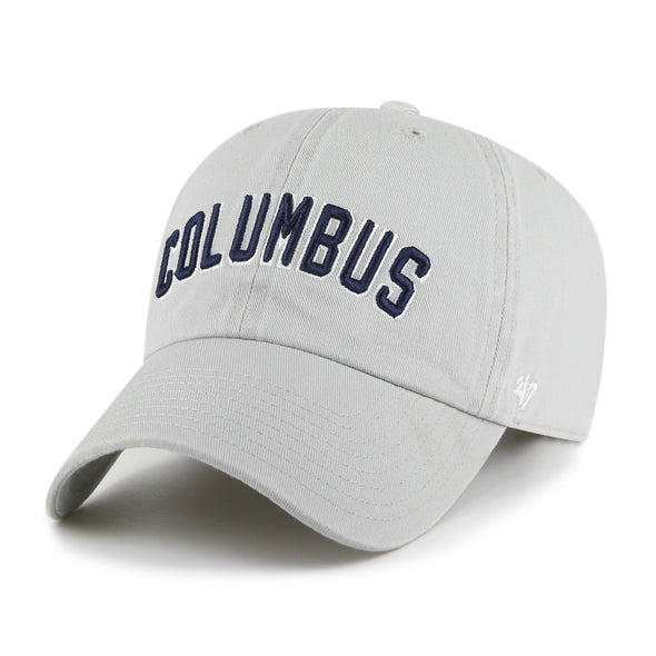 Columbus Clippers 47 Brand Gray  Columbus Side Clean Up