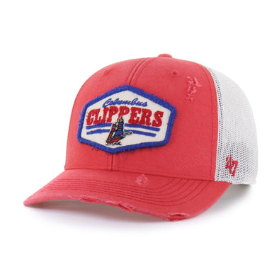 Columbus Clippers 47 Brand Salvage Trucker
