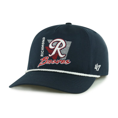 Richmond Flying Squirrels '47 Richmond Braves Navy Splint Hitch