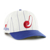 Jacksonville Jumbo Shrimp '47 Expos Double Header Pinstripe Hitch