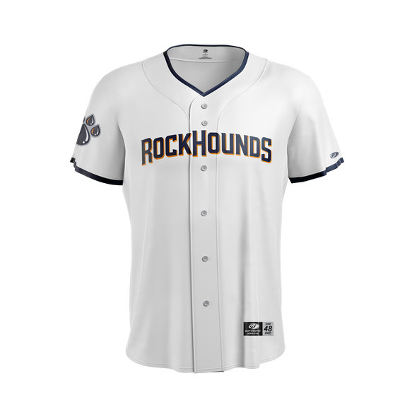Midland RockHounds Premium Tackle Twill Pointelle Home Jersey