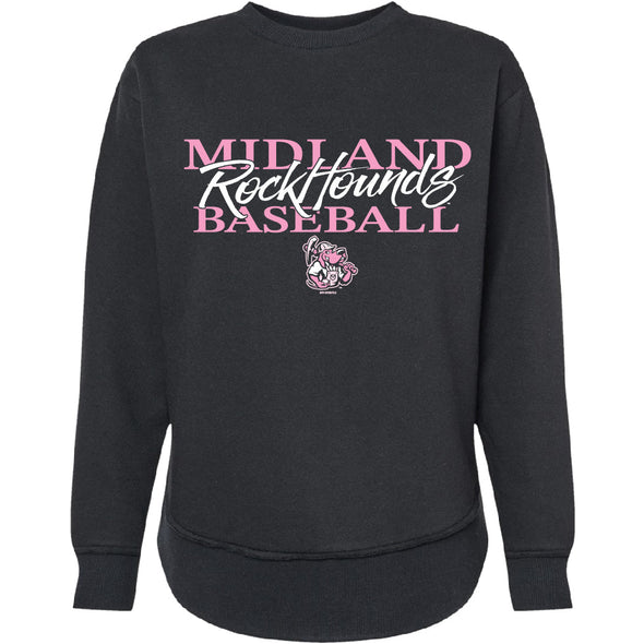 Midland RockHounds Womens "Herringbone" Crewneck