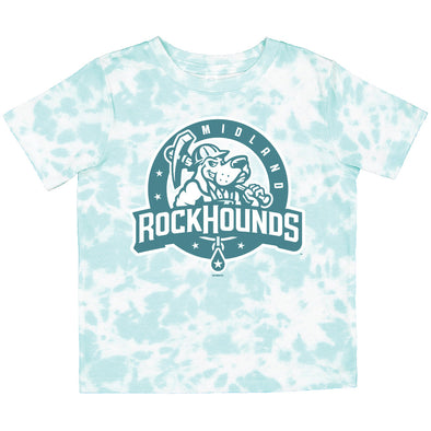 Midland RockHounds Toddler Island Tie Die T-shirt