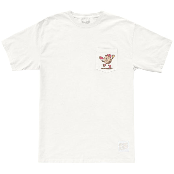 Retro Brand White Flapjacks Pocket Tee