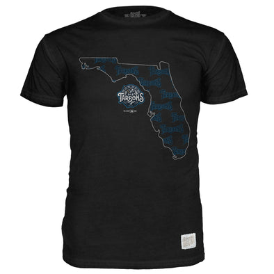 Tampa Tarpons Oil Washed State Tee
