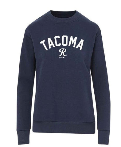Tacoma Rainiers MV Sport Women's Navy Cloud Fleece Crew
