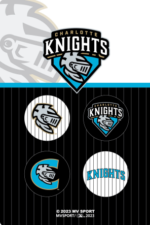 Charlotte Knights MV Sport 4 Button Pack