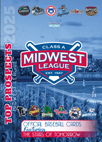 2025 Midwest League Top Prospects Card Set