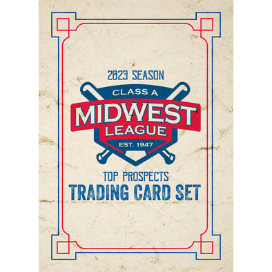 West Michigan Whitecaps 2023 Midwest League Top Prospects Card Set