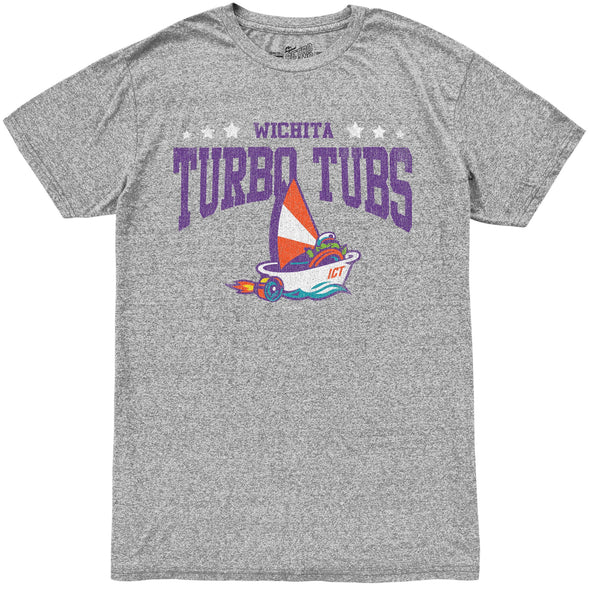 Wichita Wind Surge Youth Grey Turbo Tubs 1602S Tee