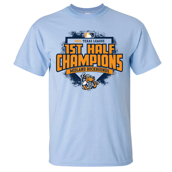 Midland RockHounds 2025 First Half Champions Tee