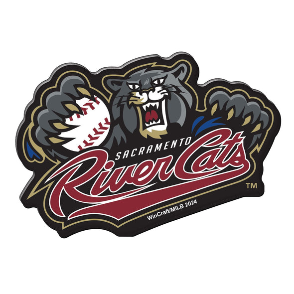 MAGNET PRIMARY LOGO, SACRAMENTO RIVER CATS