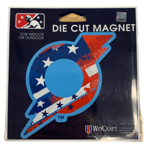 Omaha Storm Chasers Wincraft Patriotic O-Bolt Magnet