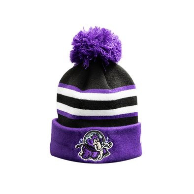 NEC Moon Mammoths Pom Knit Cap